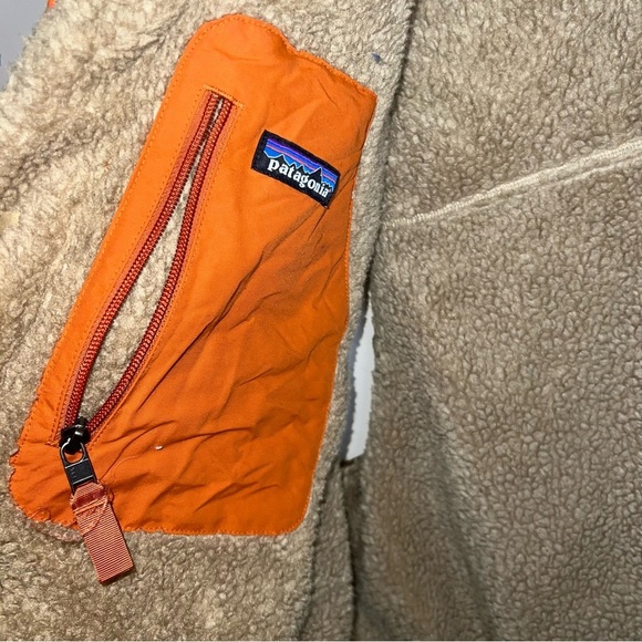 Patagonia Bivy Down Vest Reversible Size Brown and Orange Size 2X - Picture 13 of 15